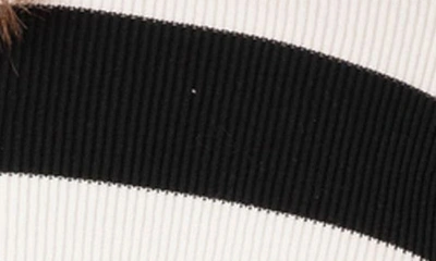 Shop Edikted Mona Crop Turtleneck Sweater In Black-and-white