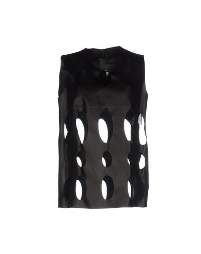 Fausto Puglisi Top In Black