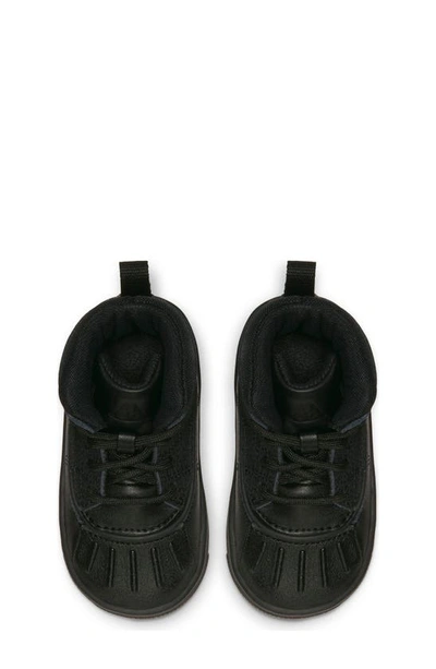 Shop Nike 'woodside 2 High' Boot In Black/ Black/ Black