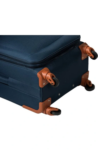 Shop Champs Classic 3-piece Luggage Set In Navy