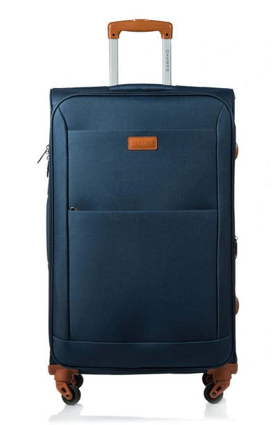 Shop Champs Classic 3-piece Luggage Set In Navy