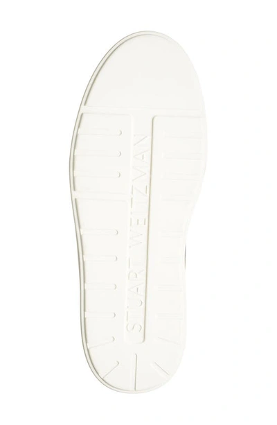 Stuart Weitzman Skater Mule Sneaker In Platino