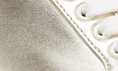 Stuart Weitzman Skater Mule Sneaker In Platino