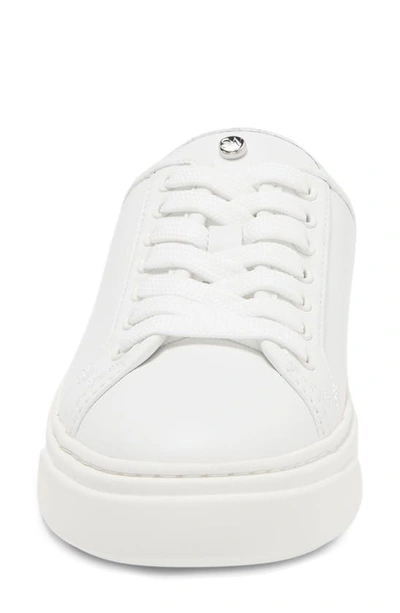 Stuart Weitzman Skater Mule Sneaker In White