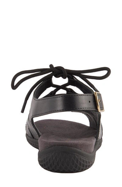 Shop David Tate Darcy Slingback Sandal In Black Nappa