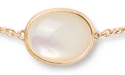 Shop Marco Bicego Siviglia 18k Yellow Gold Mother-of-pearl Necklace