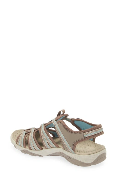 Skechers Arch Fit Strappy Slingback Sandal In Taupe | ModeSens