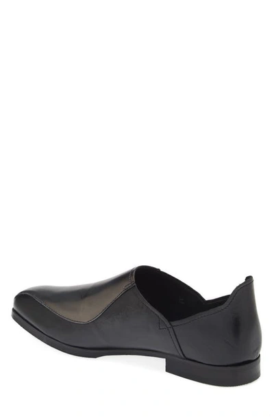 Shop Our Legacy Cab Two-tone Leather Loafer In Chrome Waltz Leather