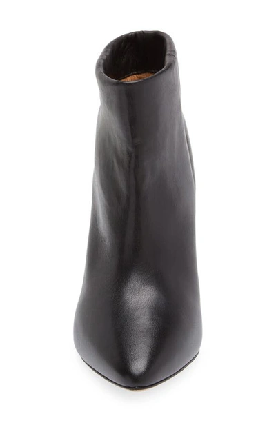 Shop Isabel Marant Dylvee Wedge Pointed Toe Bootie In Black