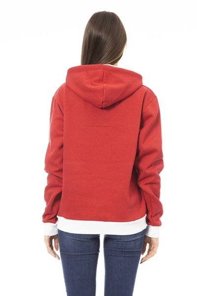 Shop Baldinini Trend Red Cotton Women's Sweater