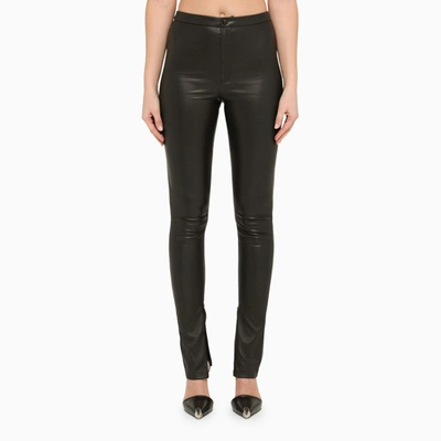 Shop Wardrobe.nyc | Black Leather Leggings