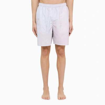 Shop Objects Iv Life | Shaded Lilac Beach Boxer Shorts In Purple