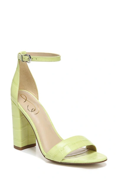 Shop Sam Edelman Yaro Ankle Strap Sandal In Kiwi