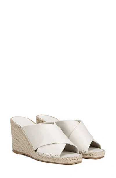 Shop Vince Gaelan Wedge Espadrille Sandal In Off White