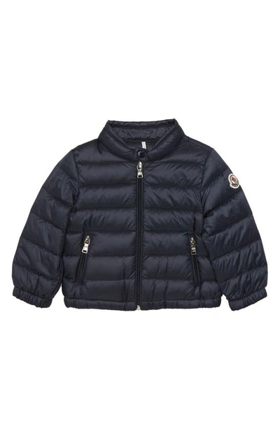 Shop Moncler Kids' Acorus Down Jacket In Navy