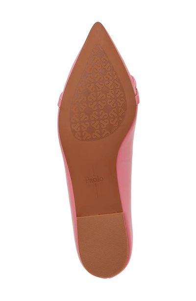 Shop Linea Paolo Nora Pointed Toe Flat In Desert Rose