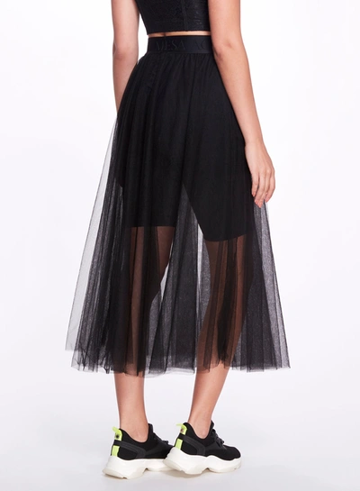 Shop Marchesa Anne Skirt In Black