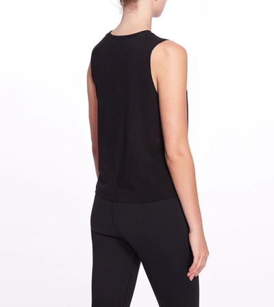 Marchesa Casey Performance Tank Top In Black