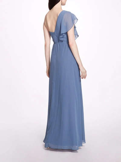 Shop Marchesa Cosenza In Slate Blue