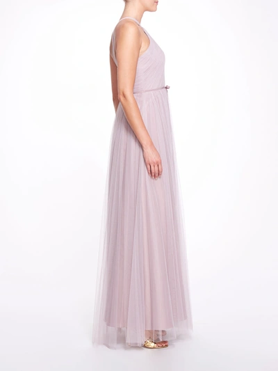 Shop Marchesa Marine In Rose Gray