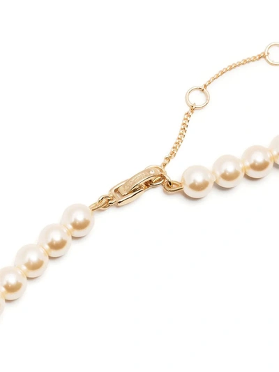 Shop Marchesa Pearl Collar In Gold