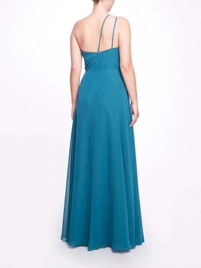 Shop Marchesa Pescara In Emerald