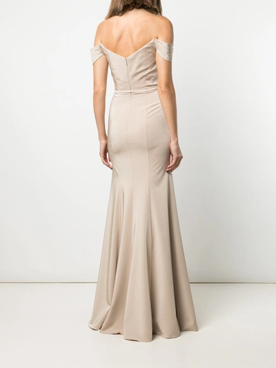 Shop Marchesa Rimini In Champagne