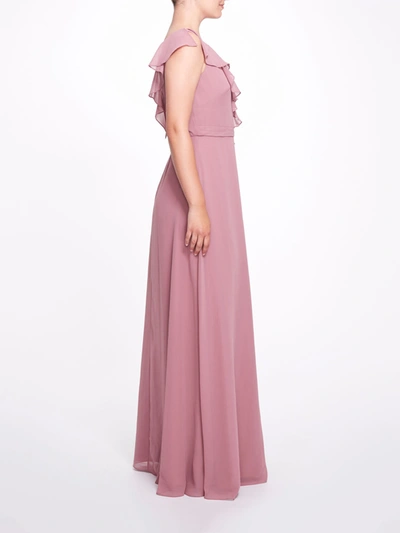 Shop Marchesa Siena In Mauve