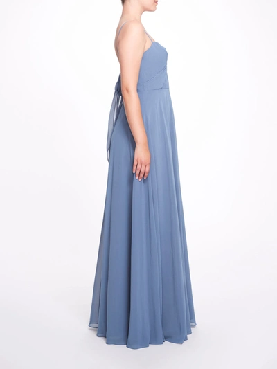 Shop Marchesa Verona In Slate Blue