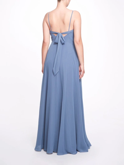 Shop Marchesa Verona In Slate Blue