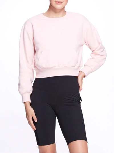 Marchesa Active Wilma Sweatshirt In Blush