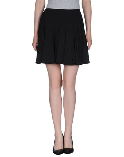 Saint Laurent Mini Skirt In Black