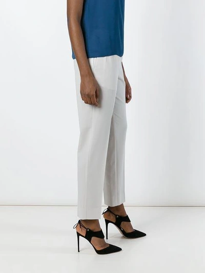 Shop Maison Margiela Tailored Crepe Trousers