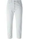 DONDUP buttoned fly trousers,P976GS023DPTD11306858