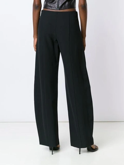 Shop Narciso Rodriguez Wide-leg Front Seam Trousers