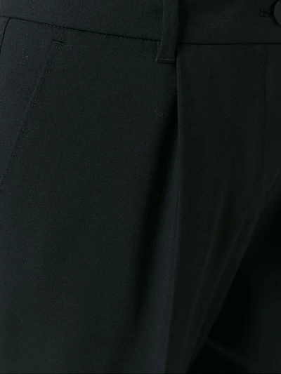 Shop Dolce & Gabbana Palazzo Pants In Black