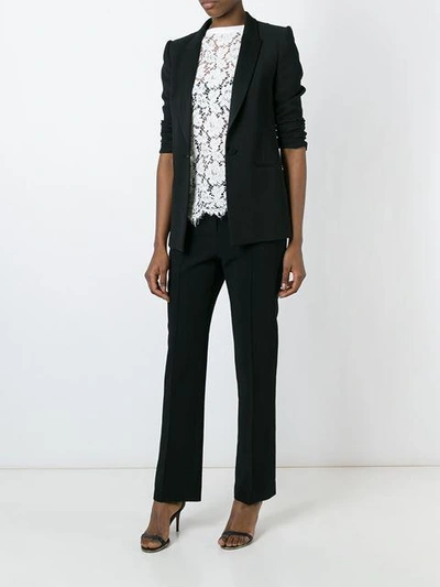 Shop Givenchy High Waisted Tailored Trousers