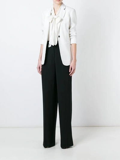 Shop Etro Wide Leg Tailored Trousers