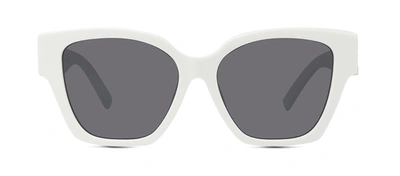 Shop Givenchy Gv40037f 25c Butterfly Sunglasses In Grey