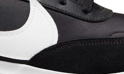 Shop Nike Waffle Debut Sneaker In Black/ White