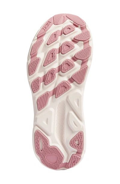 Hoka Clifton 9 Running Shoe In Pale Mauve / Peach Whip