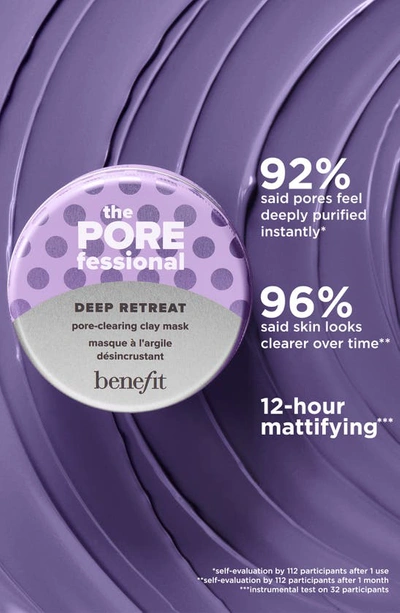 Shop Benefit Cosmetics The Porefessional Deep Retreat Pore-clearing Clay Mask In Mini