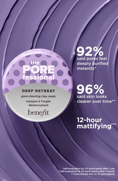 Shop Benefit Cosmetics The Porefessional Deep Retreat Pore-clearing Clay Mask In Regular