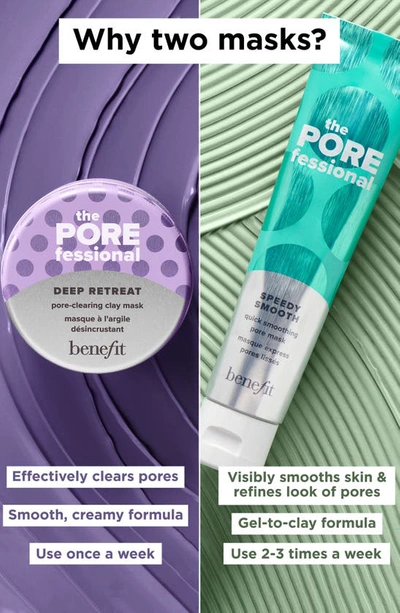 Shop Benefit Cosmetics The Porefessional Deep Retreat Pore-clearing Clay Mask In Mini