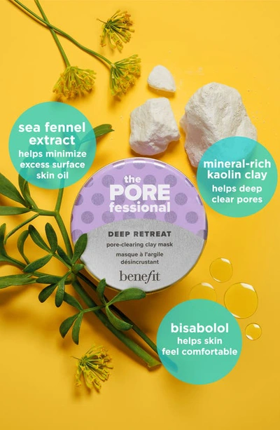 Benefit Cosmetics The Porefessional Deep Retreat Pore-clearing Clay Mask In Mini