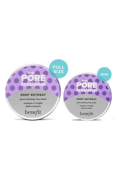 Shop Benefit Cosmetics The Porefessional Deep Retreat Pore-clearing Clay Mask In Mini