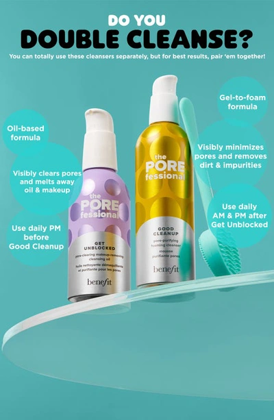 Benefit Cosmetics The Porefessional Get Unblocked Makeup Removing Cleansing Oil In Mini