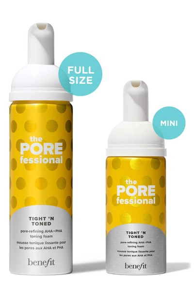 Benefit Cosmetics The Porefessional Tight N Toned Pore Refining Ahapha Toning Foam In Mini