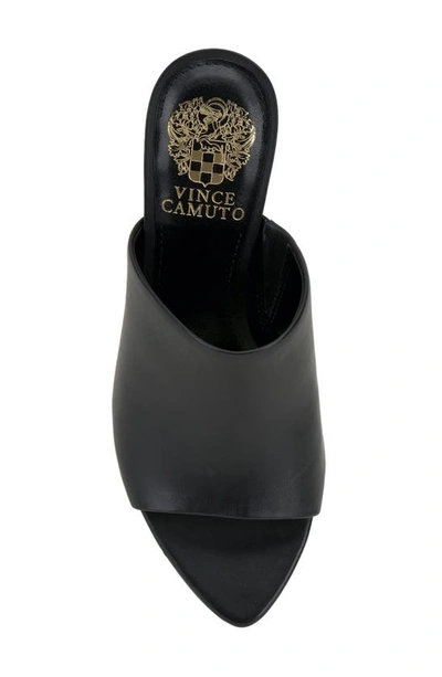 Shop Vince Camuto Pileesa Pointed Toe Sandal In Black