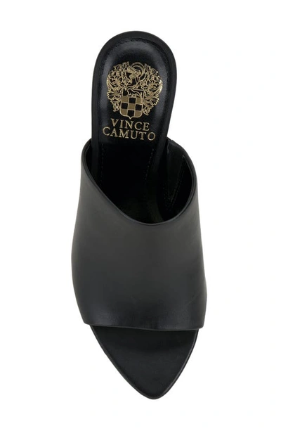 Vince Camuto Pileesa Pointed Toe Sandal In Black